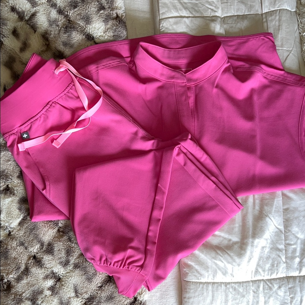 F*ing Pink Figs scrubs